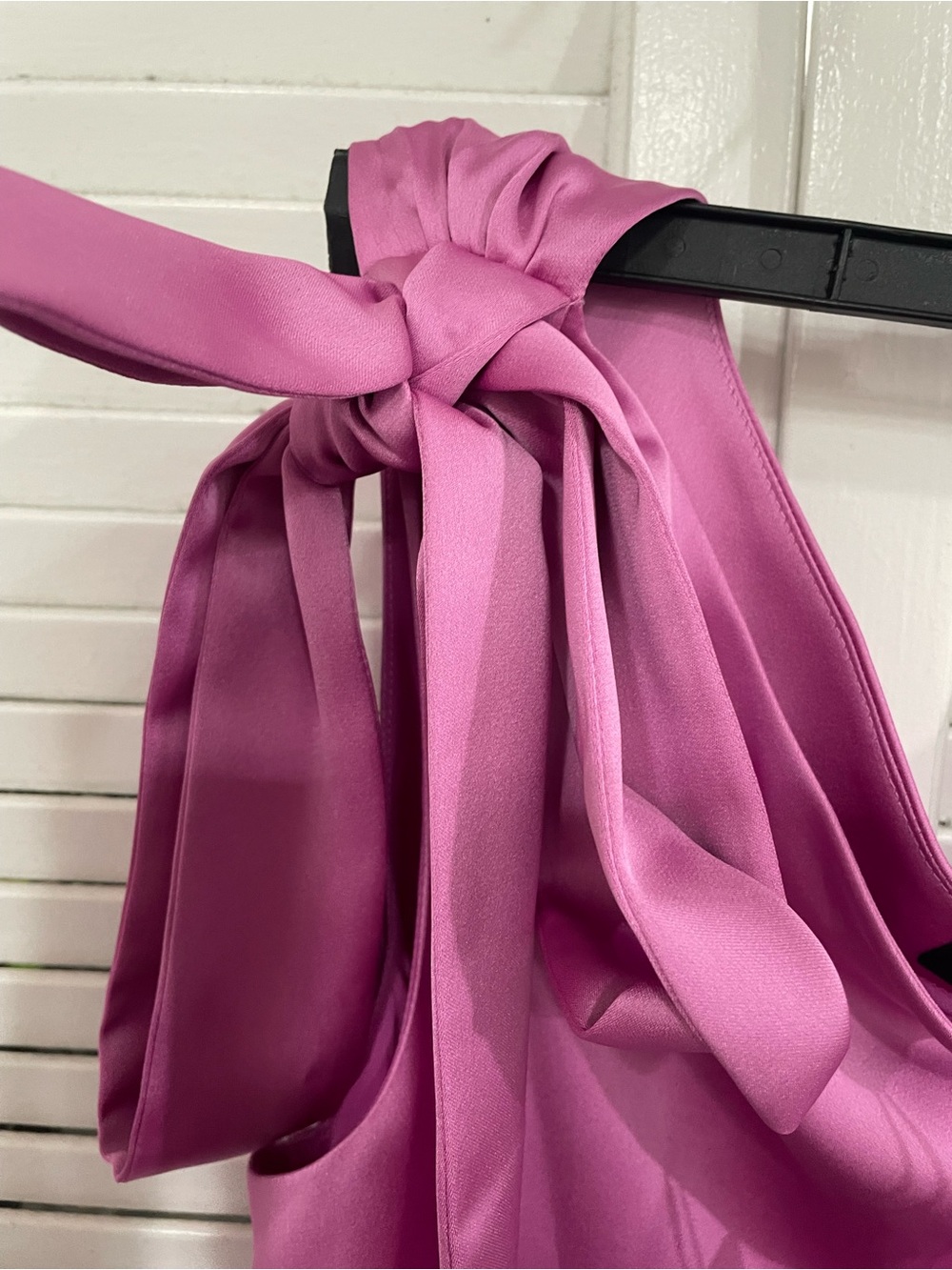 Ramy Brook Harmoni One-Shoulder Bow Mini Dress - Picture 7 of 13